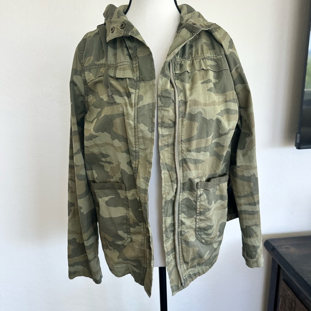 SO Green Military Field Jacket